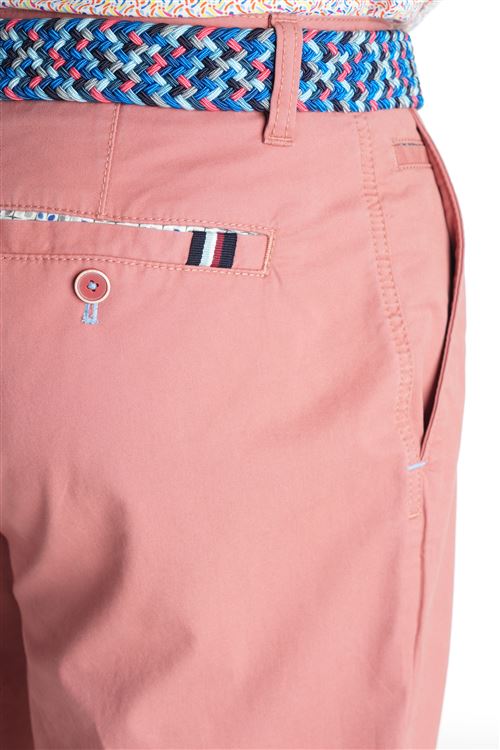 Dedham Spring Cotton Brick Chino Trouser