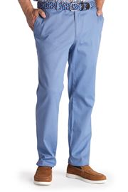 Hatfield Spring Stretch Cotton Saxe Pick and Pick Chino Trouser