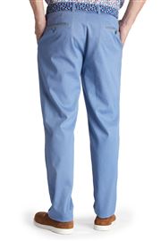Hatfield Spring Stretch Cotton Saxe Pick and Pick Chino Trouser