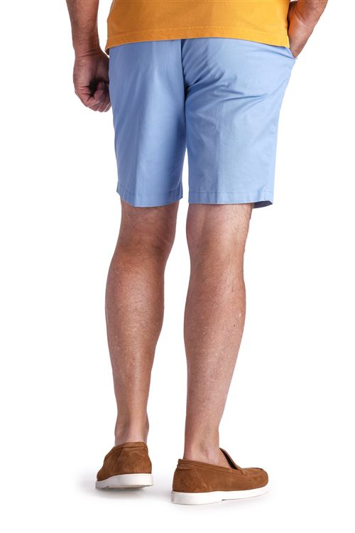 Sandbank Surf Blue Stretch Cotton Short