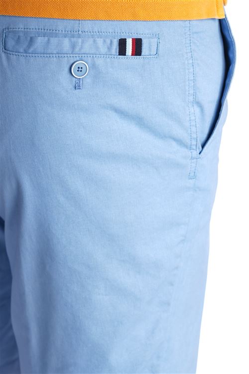 Sandbank Surf Blue Stretch Cotton Short