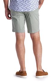 Sandbank Light Green Stretch Cotton Short