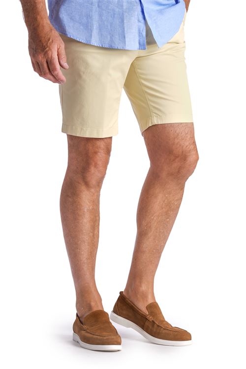 Sandbank Lemon Stretch Cotton Short