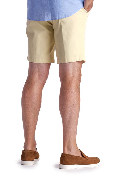 Sandbank Lemon Stretch Cotton Short