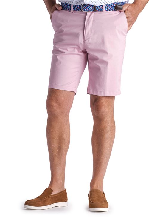 Sandbank Pink Stretch Cotton Short