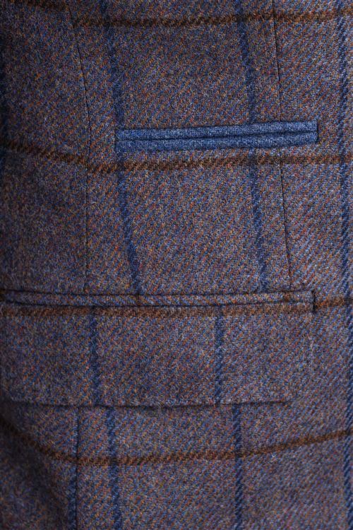 Oakham Pewter Check Wool Jacket