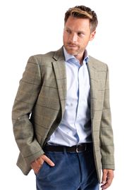 Whitburn Lemon Check Tweed Jacket