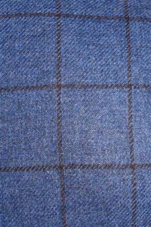 Oakham Blue Check Wool Jacket