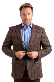 Woodstock Blue Check Tweed Jacket
