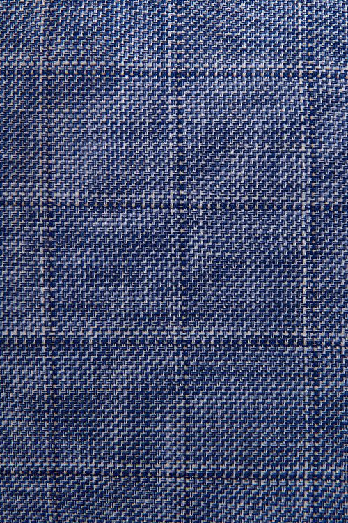 Goodwood Indigo Overcheck Jacket