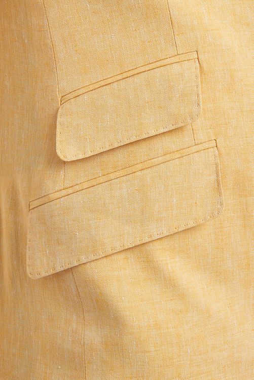 Cockfield Corn Italian Linen Jacket