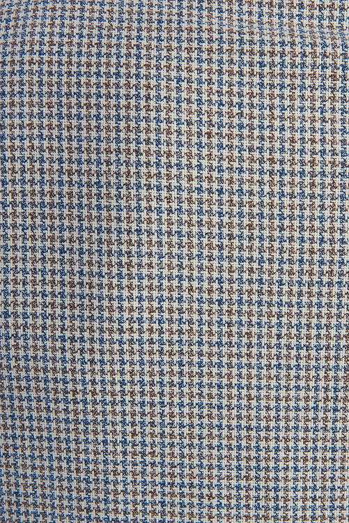 Trim Suede Check Jacket