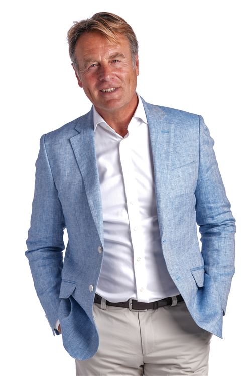 Paris Blue Linen Jacket