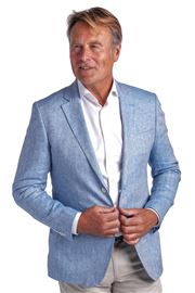 Paris Blue Linen Jacket