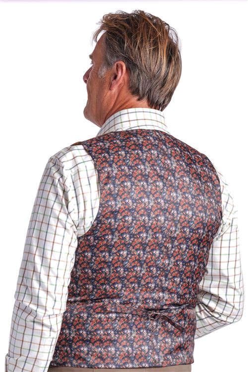 Ross Mustard Wool Waistcoat