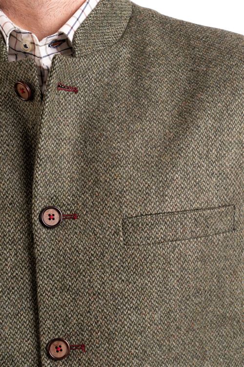 Penrith Green Tweed Waistcoat