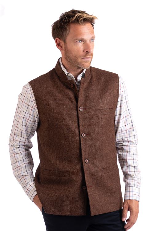 Penrith Spice Tweed Waistcoat