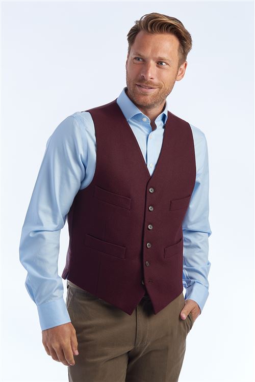 Ross Wine Waistcoat