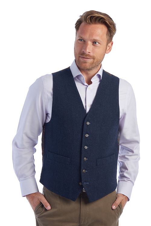 Ross Cobalt Waistcoat