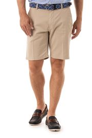 Tilbury Stone Stretch Cotton Shorts