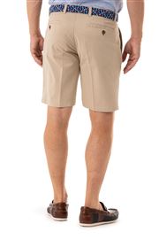 Tilbury Stone Stretch Cotton Shorts