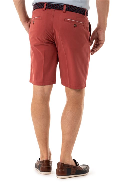 Cromer Stretch Burnt Orange Cotton Chino
